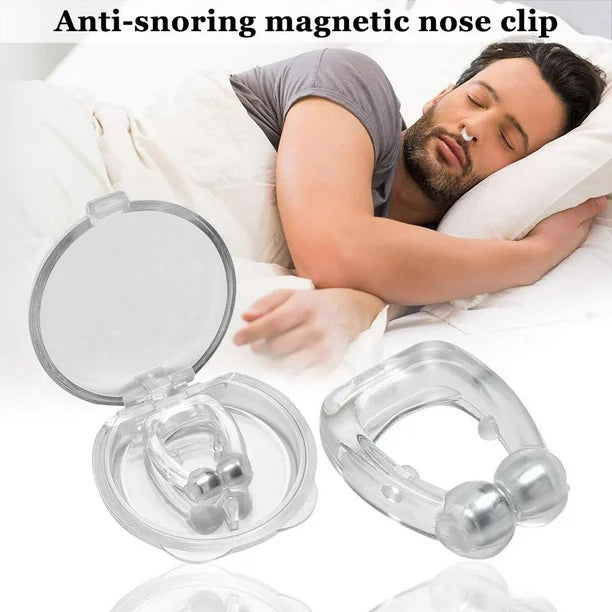 Clip Nasal Antironquidos Magnético – Respira Mejor y Duerme en Paz