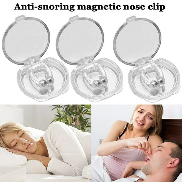 Clip Nasal Antironquidos Magnético – Respira Mejor y Duerme en Paz