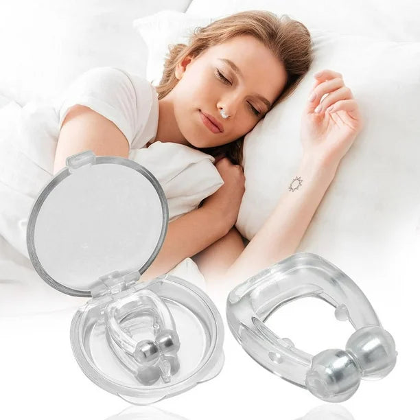 Clip Nasal Antironquidos Magnético – Respira Mejor y Duerme en Paz